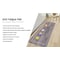 World Rug Gallery Antifatigue Mat, 47 in L x 18 in W, 0.47 in Thickness, Graphic, Gray 822GRAY18X47 - alternate 6